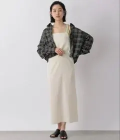 値下げ！LOWRYS FARMスクエアキャミワンピース