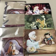 ディズニーストア シークレット ティッシュケース アリス　バンビ　ピノキオ