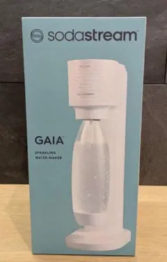 【新品未使用】ソーダストリーム GAIA(ガイア) スターターキット(ホワイト) sodastream（ソーダストリーム） GAIA(ガイア)スターターキット 特別