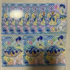アイカツ アンコール ブルーステージコーデ 묶음 판매 10枚 霧矢あおい