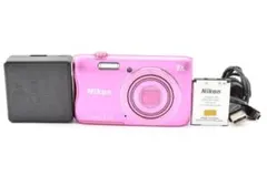 完動品】Nikon COOLPIX S3300 ピンク デジカメ 動作確認済 - メルカリ