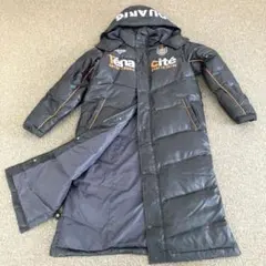 【DUARIG】デュアリグ　ダウンロングベンチコートメンズ高校サッカー　フランス