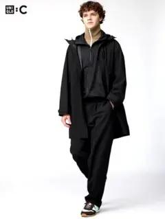 UNIQLO 美品 タックワイドテーパードパンツ Ｌ