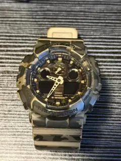 極上品】G−SHOCK GA-100CM-5AJFカモフラージュシリーズ - メルカリ