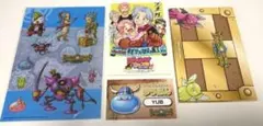 ドラゴンクエスト　ステッカー　ポストカード　セット