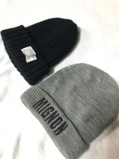 ＧＵ・ハニーズ、ニット帽2ケセット