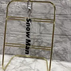 SnowManアクリルキーホルダー【黒色】