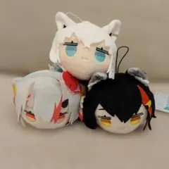 ３種　寝そべりミニマスコット　白上フブキ　大神ミオ　百鬼あやめ　ホロライブのサムネイル