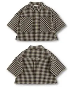 BRANSHES チェックシャツ130