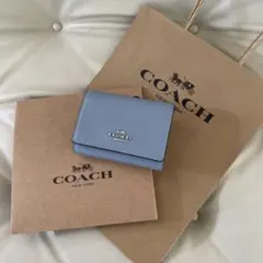 新品COACH コーチ三つ折り財布 ミニウォレットのサムネイル