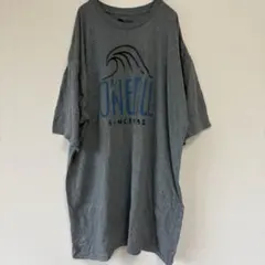 オニール Ｔシャツ ロゴ プリント ビッグサイズ XL 灰色 コットンのサムネイル