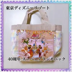 東京ディズニーリゾート 40周年 ドリームゴーラウンド スーベニアランチバッグ