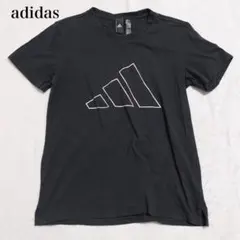 アディダス 半袖Tシャツ カットソー ビッグロゴ シンプル コットン スポーツ