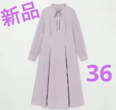 新品　ブルーレーベルクレストブリッジ　マイクロスパンポプリンドレス　ワンピース