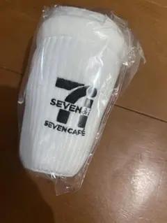 セブンイレブン Ｂ賞 セブンカフェ ぬいぐるみチャーム白 一番くじ