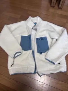 Franklin Climbing フリースジャケット ホワイト・ブルー