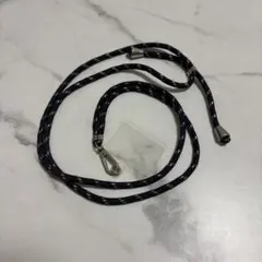 スマホショルダーストラップ ブラック