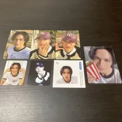 池崎理人　INI PULSE 封入トレカ　ステッカー　6種コンプ+HMV