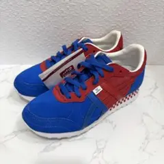 タグ付新品 オニツカタイガー × FACETASM コラボ スニーカー 青 赤のサムネイル