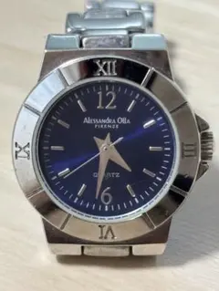 Alessandra Olla ブルー文字盤 レディース腕時計