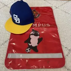 【新品未使用】 中日ドラゴンズ キャップ ネイビー×イエロー　おまけつき