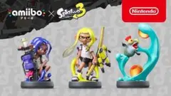 スプラトゥーン　amiibo セット Amazon.co.jp: amiibo すりみ連合セット[フウカ／ウツホ