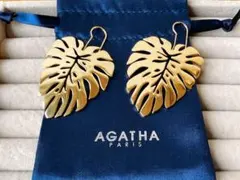 【AGATHA】アガタ　ボタニカル　ピアス　ゴールドのサムネイル