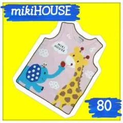 ミキハウス　タンクトップ　ノースリーブ　80