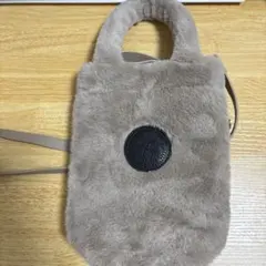 Starbucks ファー ショルダーバッグ 2way ベージュのサムネイル