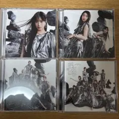 櫻坂46 unhappy birthday構文　タイプA B C D4枚セット