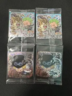 ワンピース ウエハース シール 13弾 ゾロvsルッチ　サボ 2枚セット