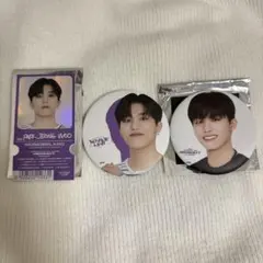 treasure ジョンウ 缶バッチ オーロラステッカー