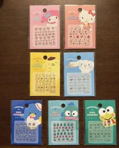 サンリオ　キャラクターズ　ネイルシール セリア　ダイソー