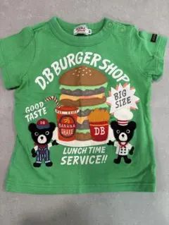 DOUBLE.B バーガーショップ Tシャツ 80cmのサムネイル