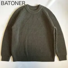 2026年最新】BATONER カラー：カーキ系 ニット・セーターの人気