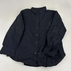 JAYRO ジャイロ 五分袖 スキッパーシャツ ネイビー M - メルカリ