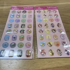 ディズニー プリンセス ストーンシール セット おまけつき