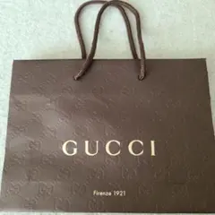 GUCCI ブラウン 紙袋