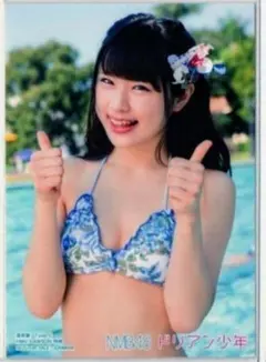 NMB 渋谷凪咲☆ドリアン少年 TSUTAYA特典 Type-C花柄ビキニ 写真