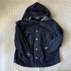 used GU デニムシャツ　サイズ120 送料込み　アウタージャケット