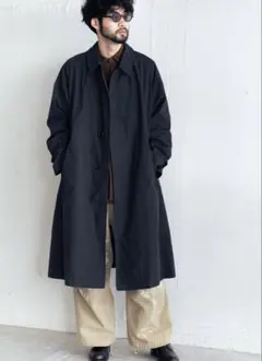 L’ECHOPPE レショップ LE エルイー バルカラーコート ネイビー 2