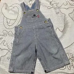 美品☆ミキハウス☆オーバーオール☆Ｍ　８０ー90