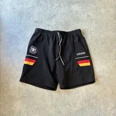 90s ADIDAS アディダス ドイツ代表 スウェット ハーフパンツ Lのサムネイル