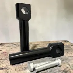 ハンドルポスト 22mm ライザー バイク用 6インチアップ アルミ合金 