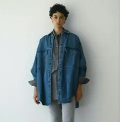 ✨️美品✨️EDWINxETRE TOKYO デニムシャツジャケット 完売品 2026年最新】edwin etre tokyoデニムシャツジャケットの人気アイテム