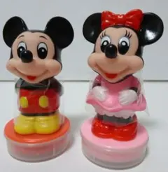 ミッキーマウス、ミニーマウススタンプセット