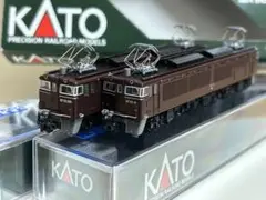 希少品　鉄道模型　Nゲージ　KATO 10-1430 ef63 茶色3085-4 Amazon | KATO 10-1430 EF63 2次形・3次形 JR仕様(茶) 2両セット