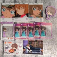 名探偵コナン　灰原哀　紙類、カード　まとめ売り
