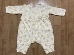 花柄ロンパース 70サイズ 綿100%