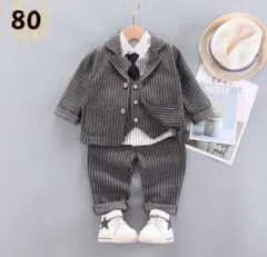 ☆新品☆フォーマル 男の子　セットアップ　入園式　結婚式　スーツ 80cm